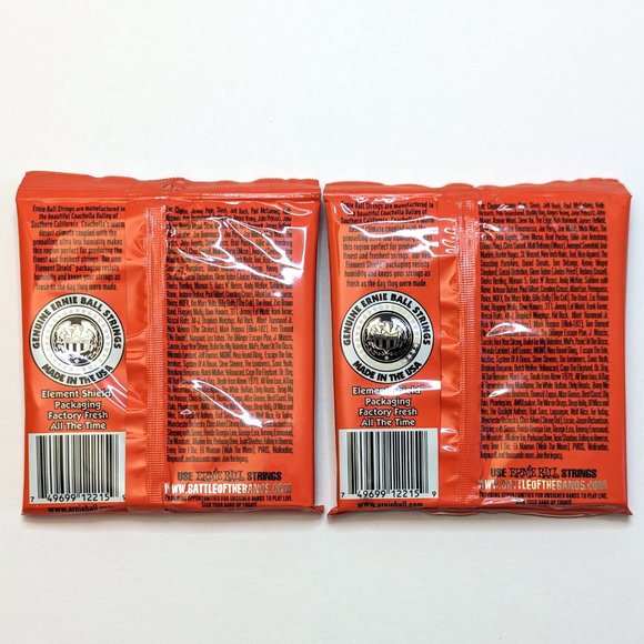 2-Pack Skinny Top Heavy Bottom Slinky Nickel Wound Electric Guitar Strings 10-52 - Picture 3 of 3